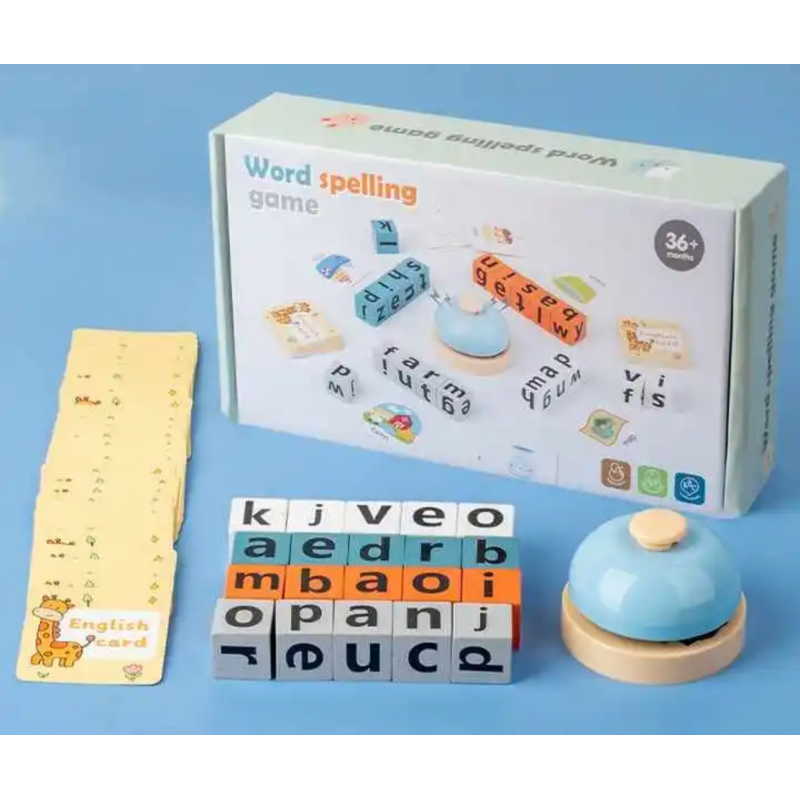 Word spelling game